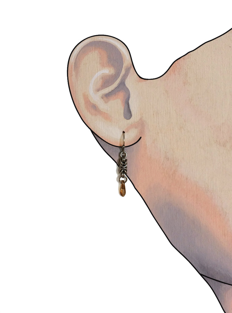 Single Byzantine Earrings